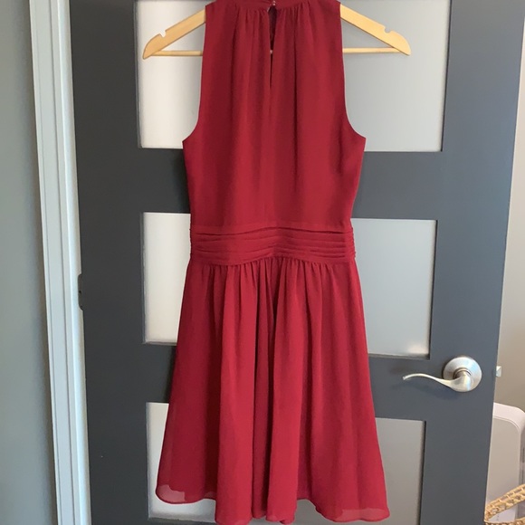 Armani Exchange deep red dress - Picture 2 of 3